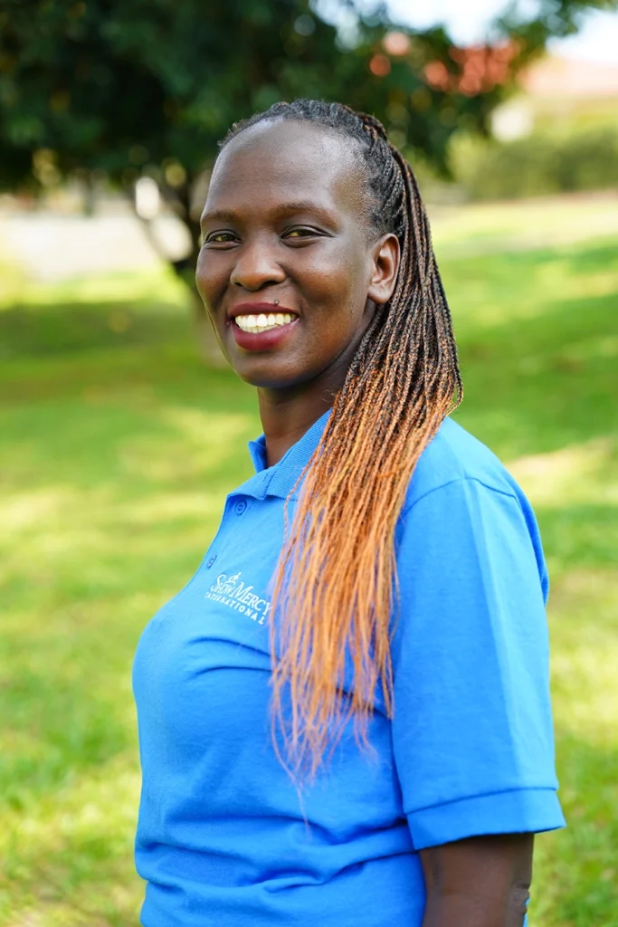 Beatrice from the Community Development team at Show Mercy International.