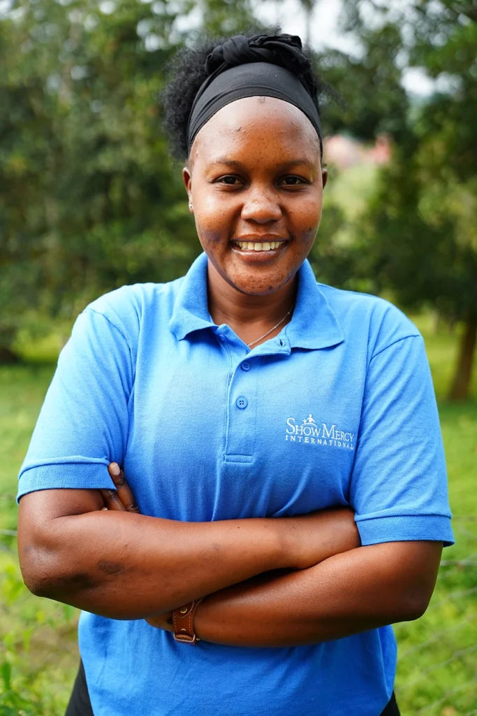 Claire from the Community Development team at Show Mercy International.