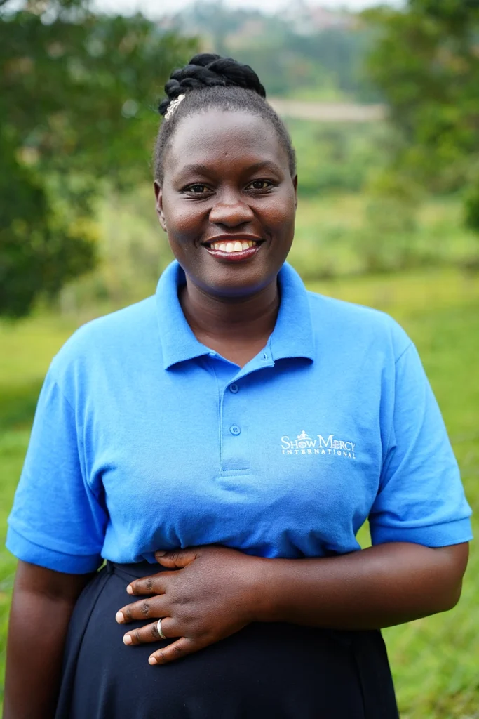 Joan from the Community Development team at Show Mercy International.