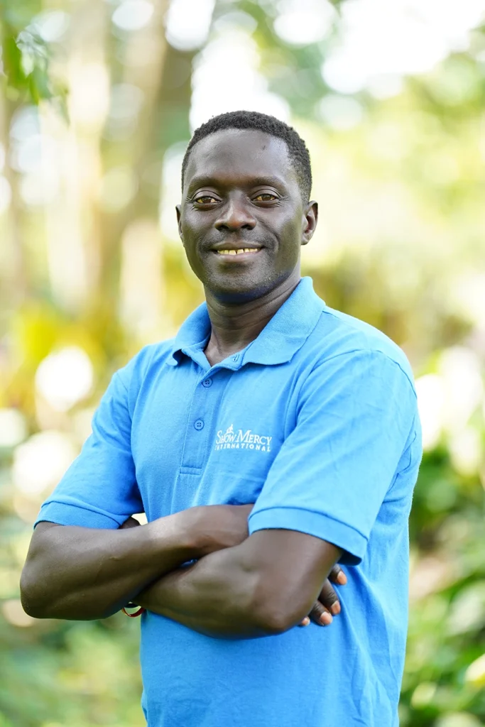 Solomon from the Community Development team at Show Mercy International.
