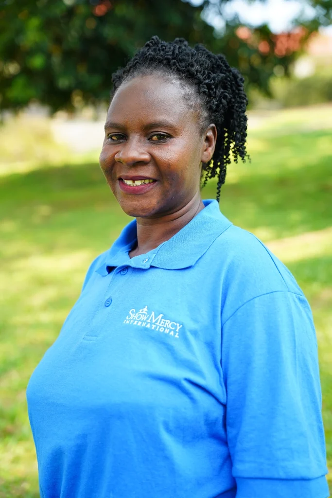 Christine from the Facilities and Operations team at Show Mercy International.