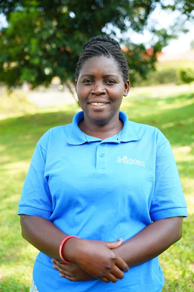 Noeline from the Facilities and Operations team at Show Mercy International.