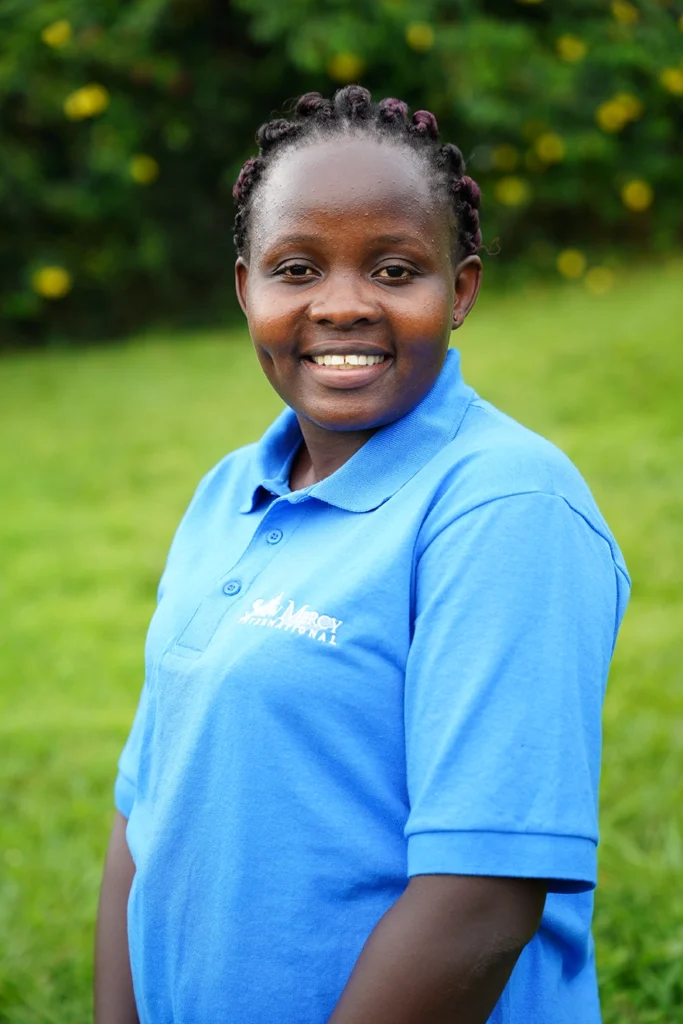 Sharon from the Health Care team at Show Mercy International.