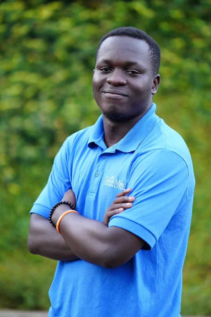 Titus from the Health Care team at Show Mercy International.