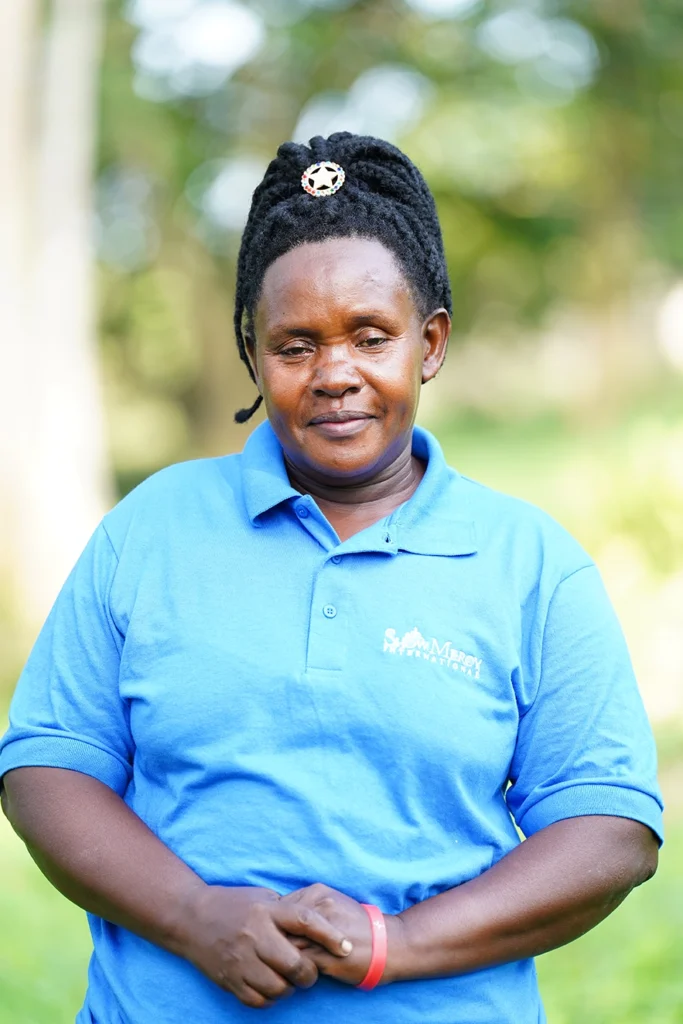 Margaret from the Hospitality team at Show Mercy International.