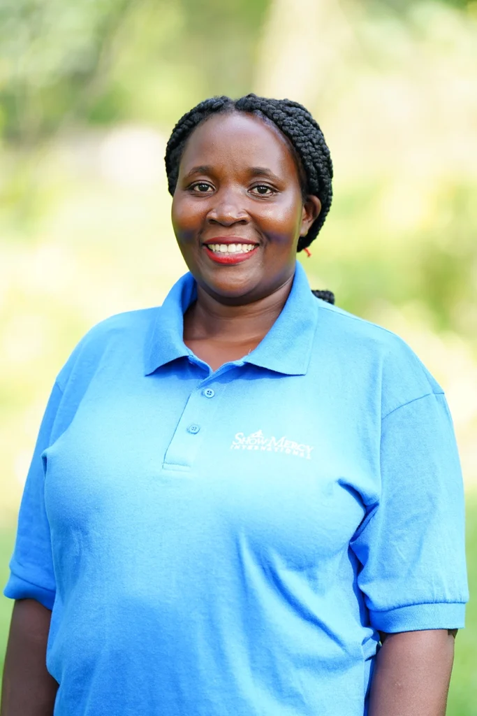 Noeline from the Hospitality team at Show Mercy International.