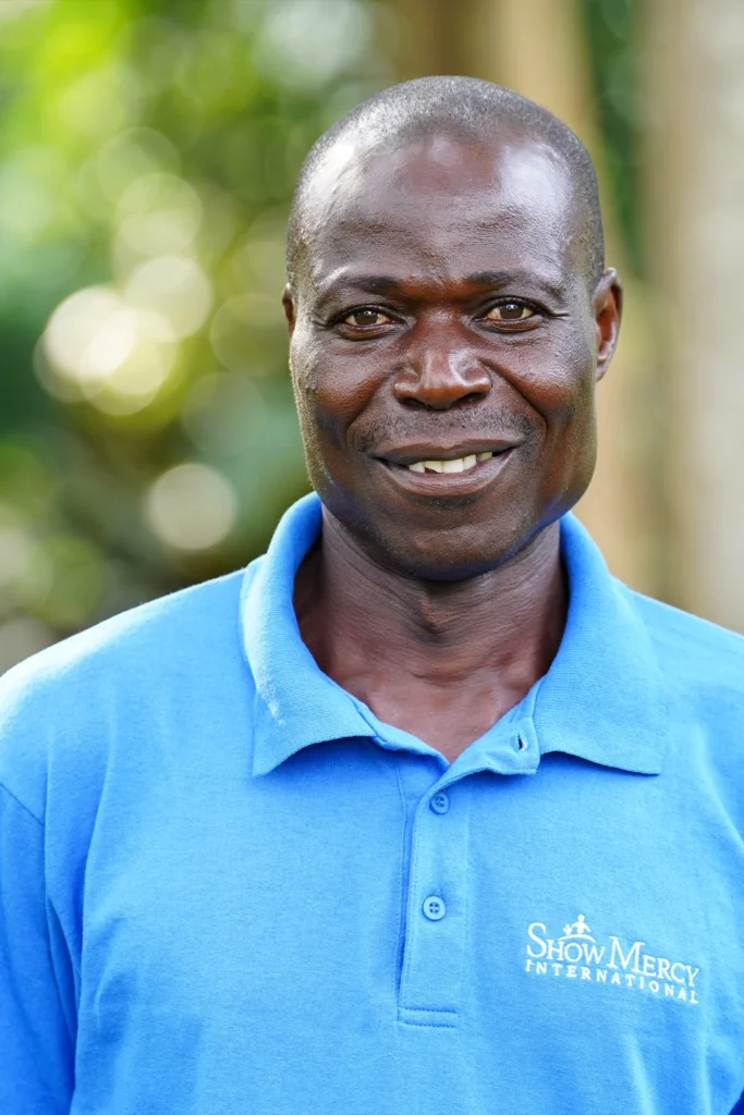 Julius from the Safety and Security team at Show Mercy International.